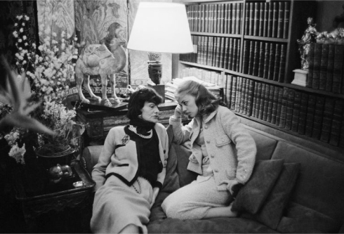 Coco Chanel & Jeanne Moreau